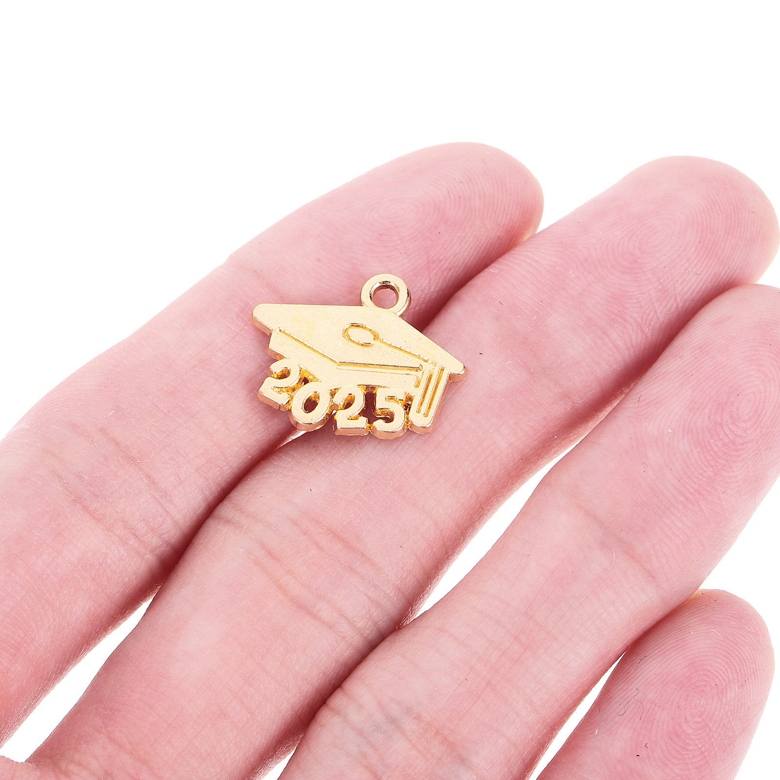Jewelry Making Diploma - 100Pcs Grad Cap Pendant Alloy Graduation