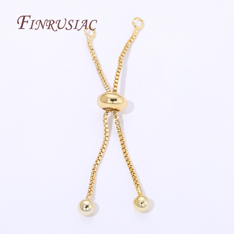 Jewelry Making Box - 1/3/5Pcs 5cm 18K Gold Plated Adjustable