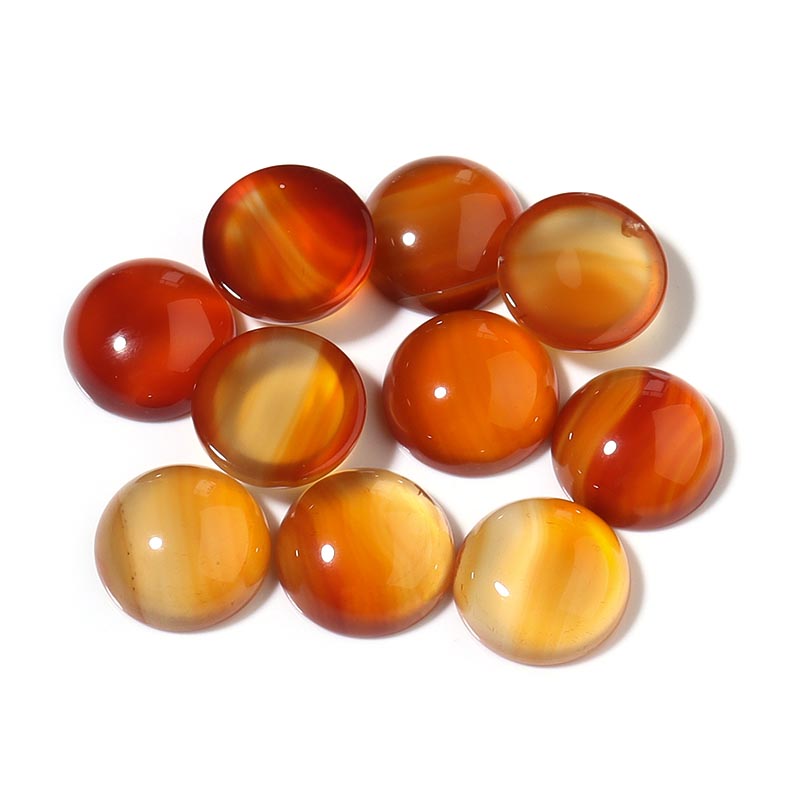 Jewelry Making Dc - DC 10pcs/lot Red Agate 4/6/8/10/12/14/16/18/20/25mm Natural