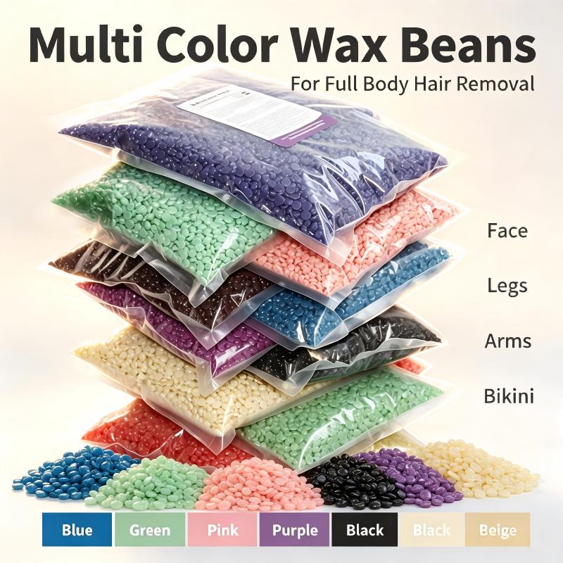 Jewelry Making Wax - Multi Color Hard Wax Beans Painless