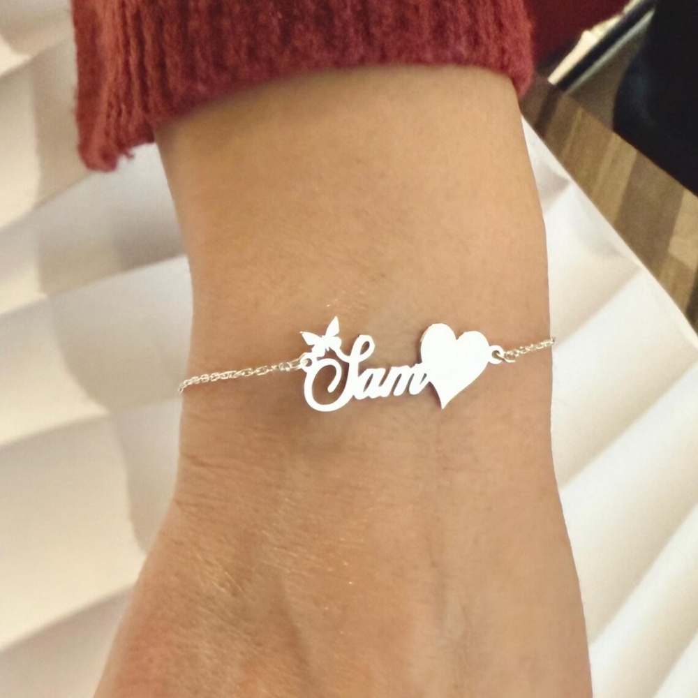 Jewelry Making For Kids - Custom Butterfly Name Bracelets For Women