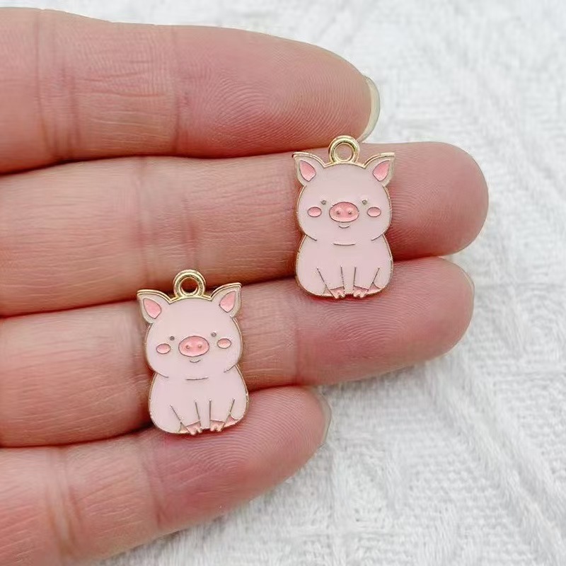 10pcs Cartoon Penguin Panda DI - Jewelry Making Pendants recension och pris