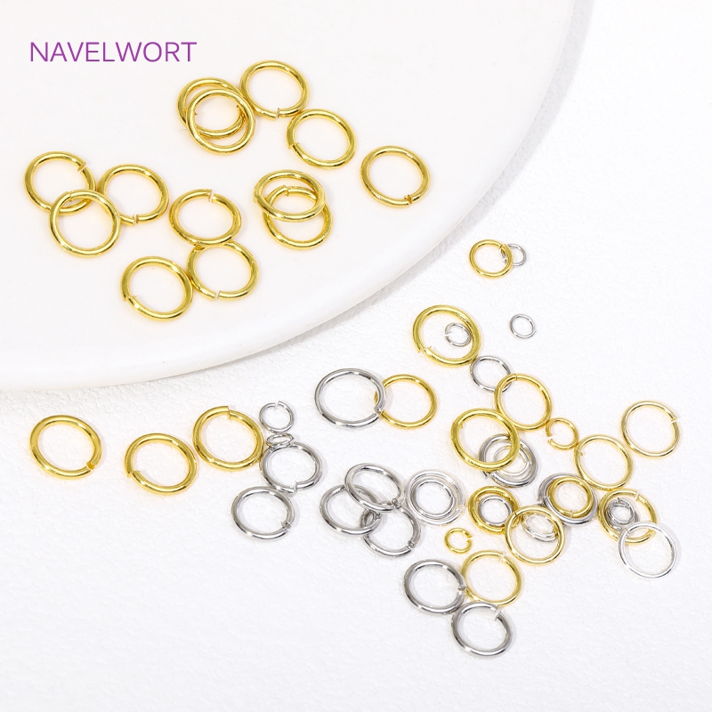 14K/18K Gold Plated Split Ring - Jewelry Making Kit For Beginners recension och pris