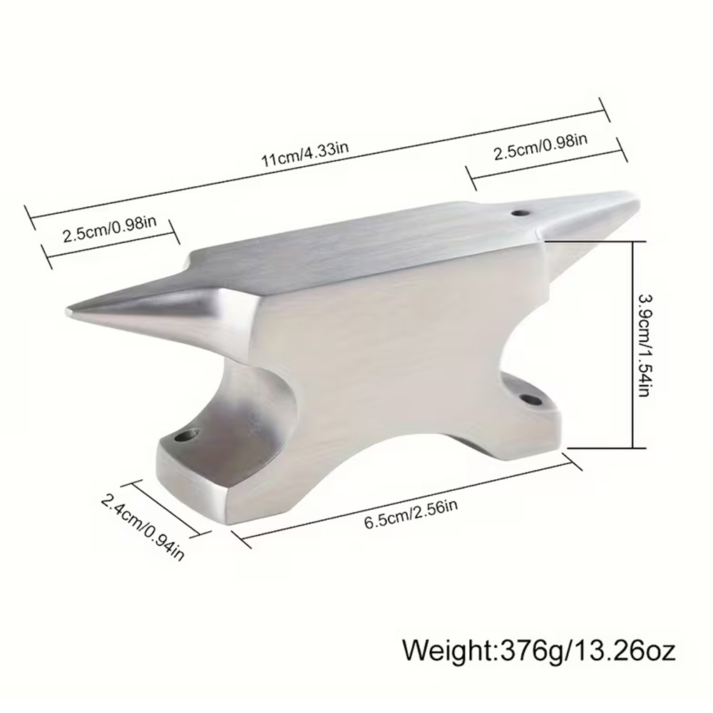 Stainless Steel Matte Cowhorn  - Jewelry Making Anvil recension och pris