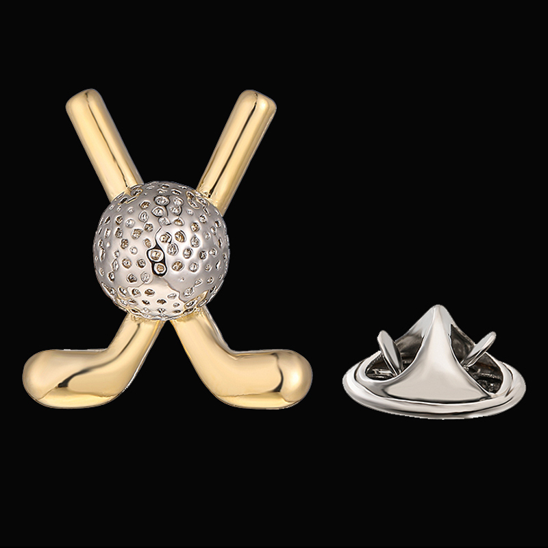 Classical men's women's brooch - Eyepin Ball End recension och pris
