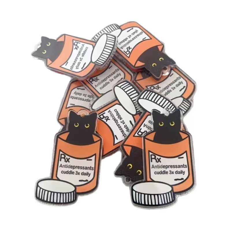 10pcs acrylic medicine cat pen - Jewelry Making Earrings recension och pris