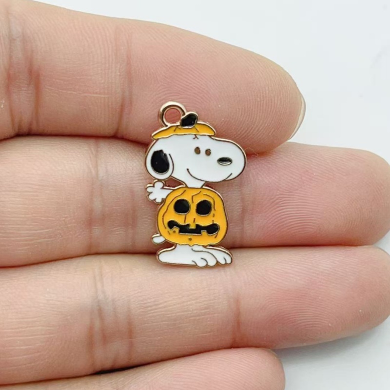 10Pcs Cute Halloween Cartoon P - Jewelry Making Pendants recension och pris