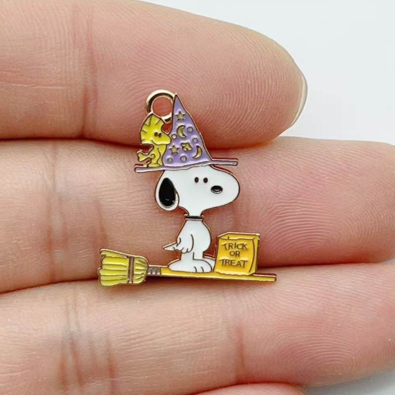10Pcs Cute Halloween Cartoon P - Jewelry Making Pendants recension och pris