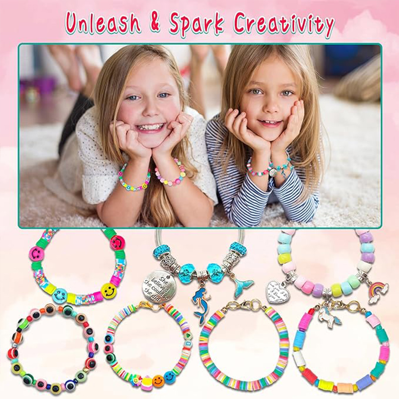 3400pcs Beads Charms Jewelry M - Jewelry Making For Birthday Party recension och pris