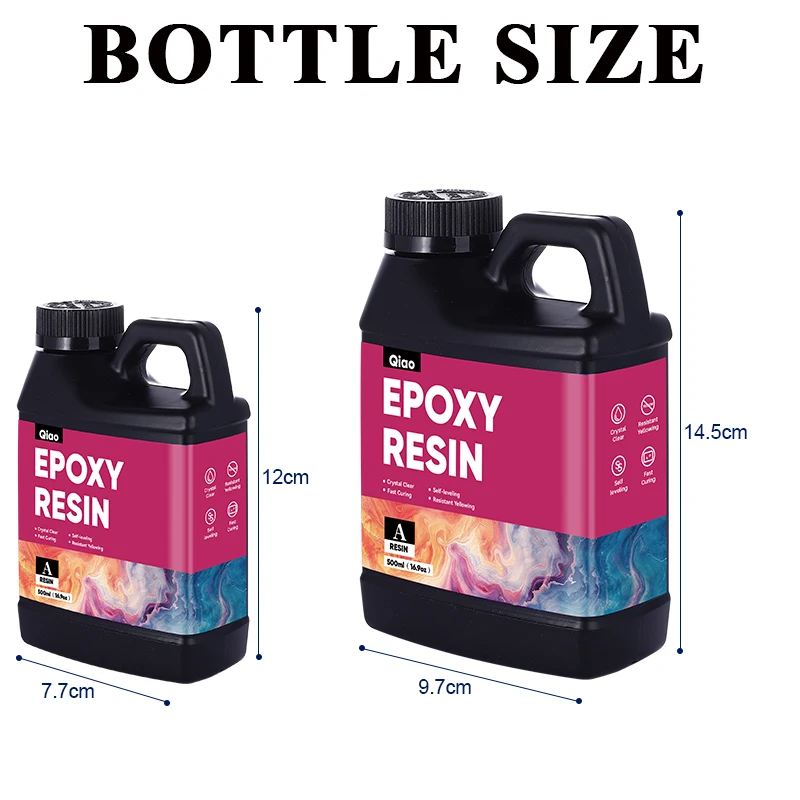 500ml 1000ml Easy Mixing Epoxy - Crystal Bead Mix recension och pris