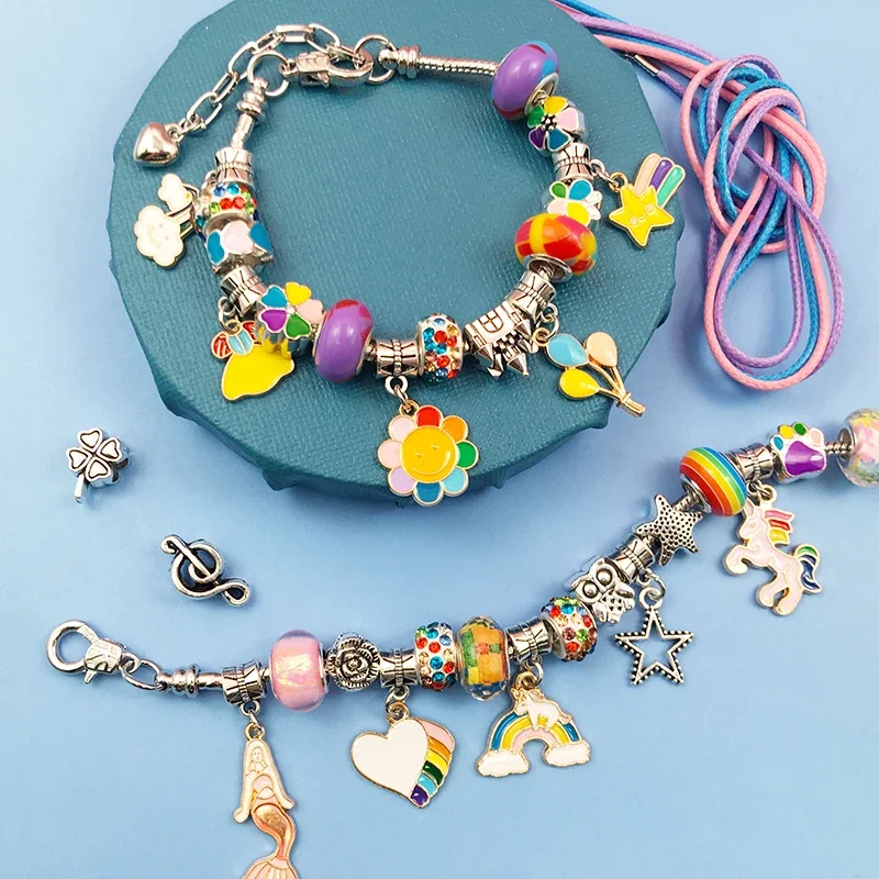 Charm Bracelet Making Kit for  - Jewelry Making For Kids recension och pris