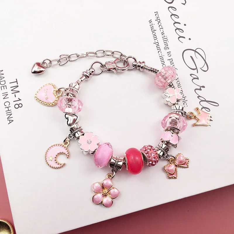 Charm Bracelet Making Kit for  - Jewelry Making For Kids recension och pris