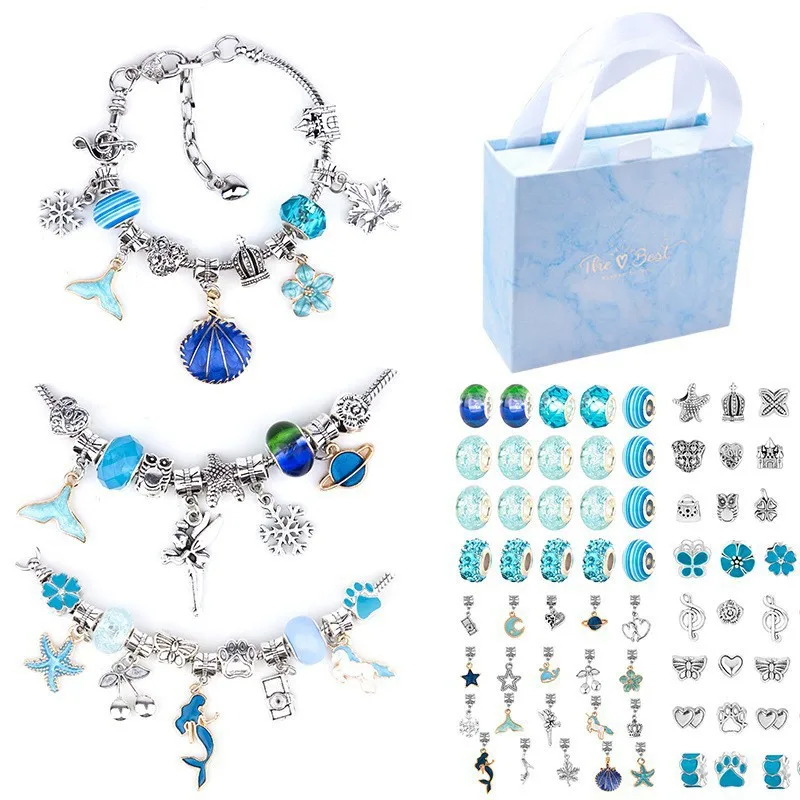 Charm Bracelet Making Kit for  - Jewelry Making For Kids recension och pris