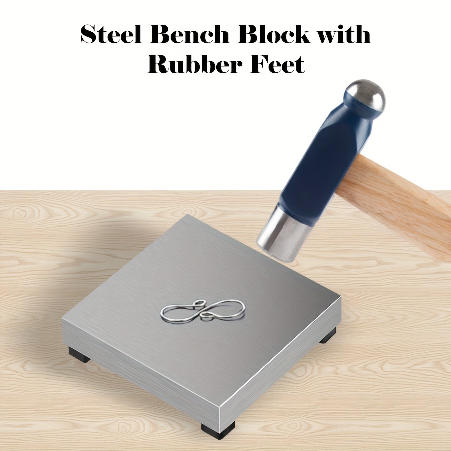 Square Steel Bench Anvil with  - Jewelry Making Anvil recension och pris