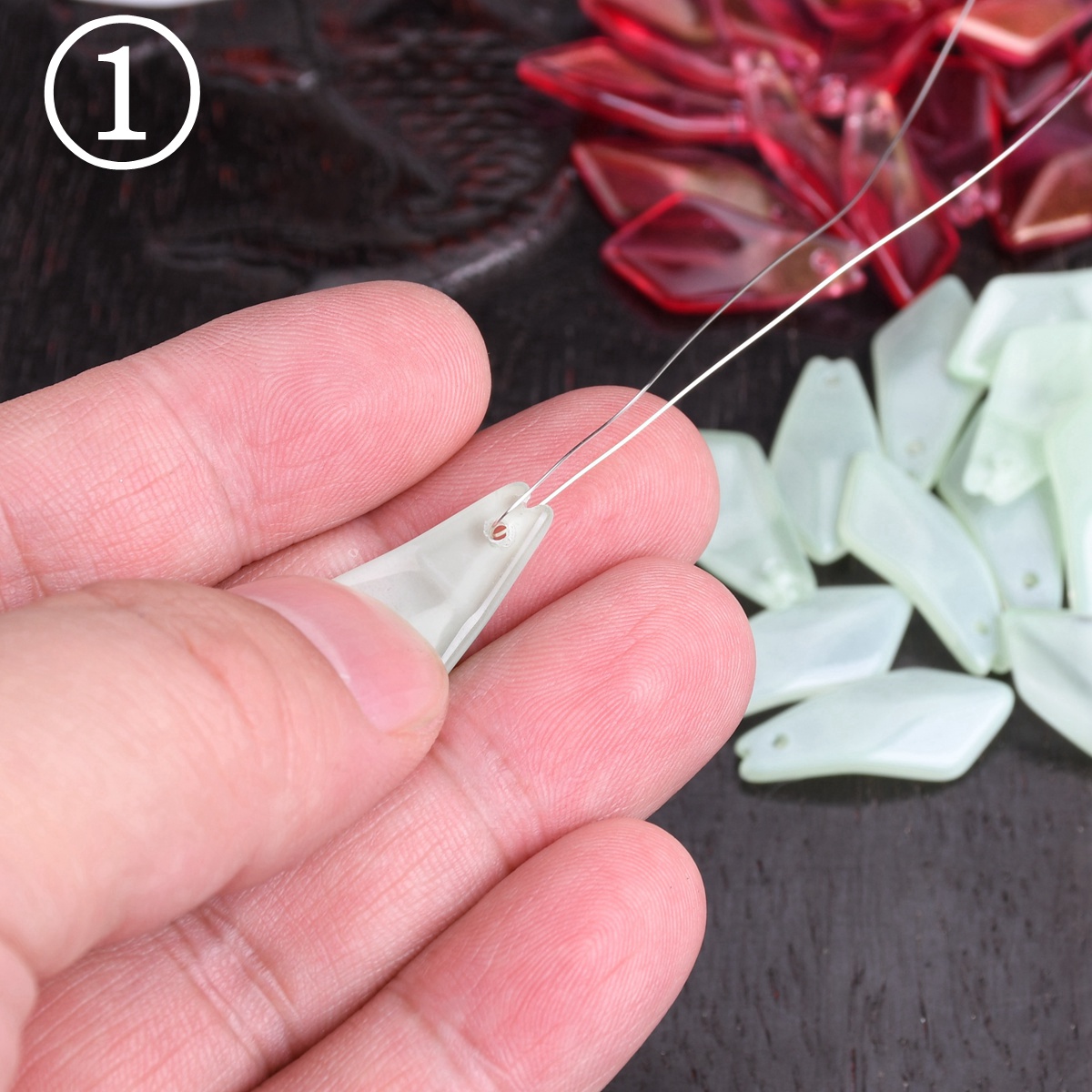 10pcs 20x10mm Petal Lampwork C - Jewelry Making Drill recension och pris