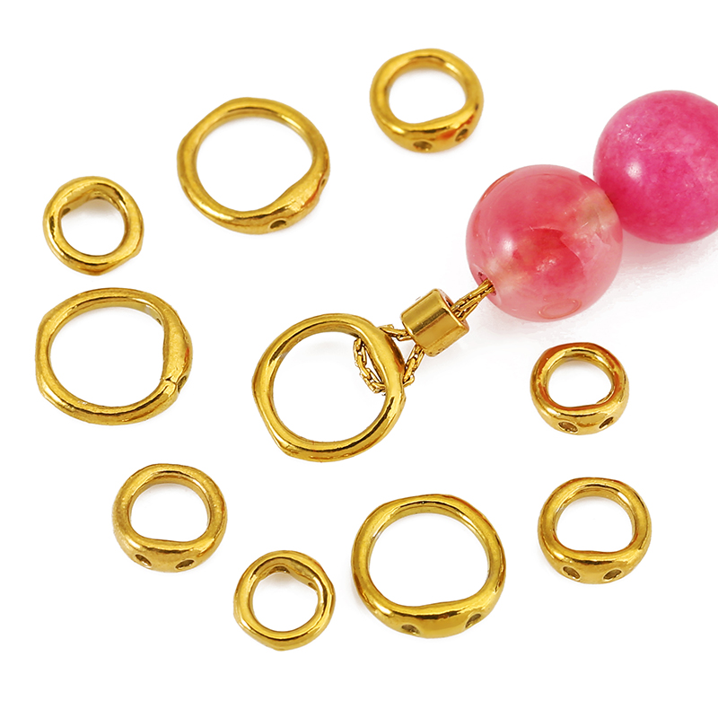 30pcs 5/6/8mm Stainless Steel  - Jewelry Making Beads recension och pris