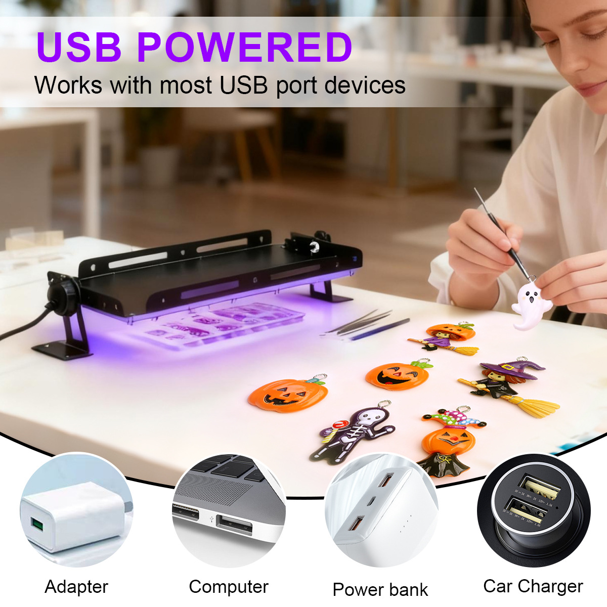 High Power Portable 50 96 144  - Jewelry Making Dc recension och pris