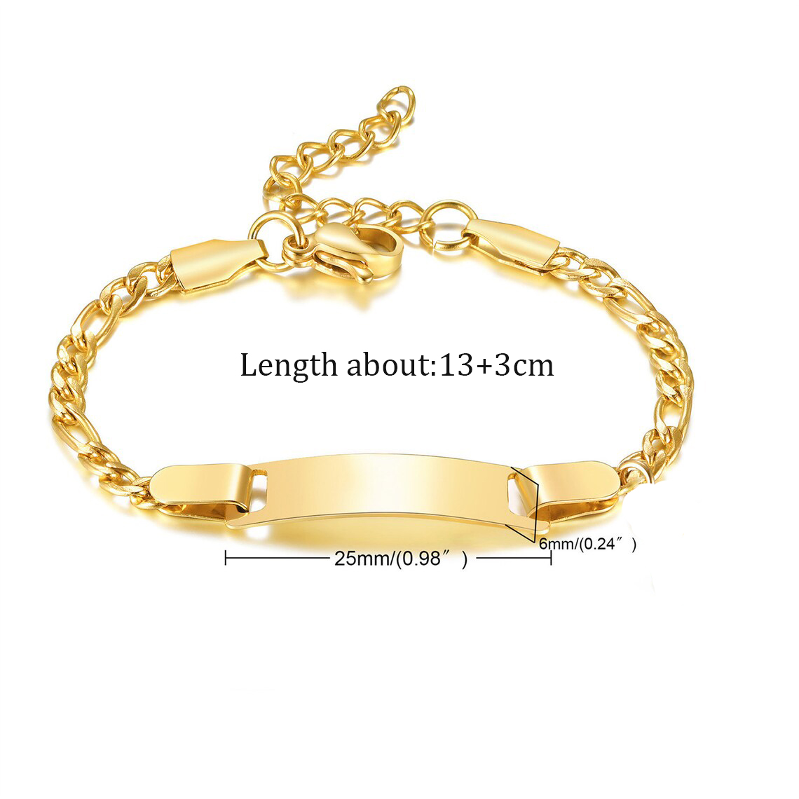 Kissmoon Custom Engrave Name B - Jewelry Making For Kids recension och pris