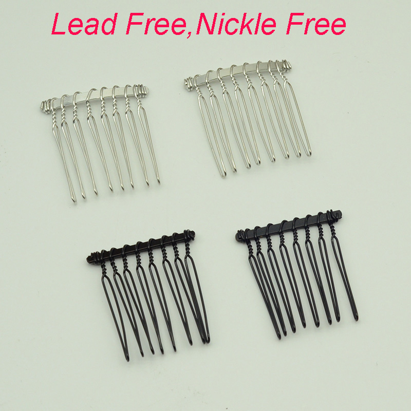 20PCS 8teeth Black Silver Plai - Jewelry Making For Kids recension och pris