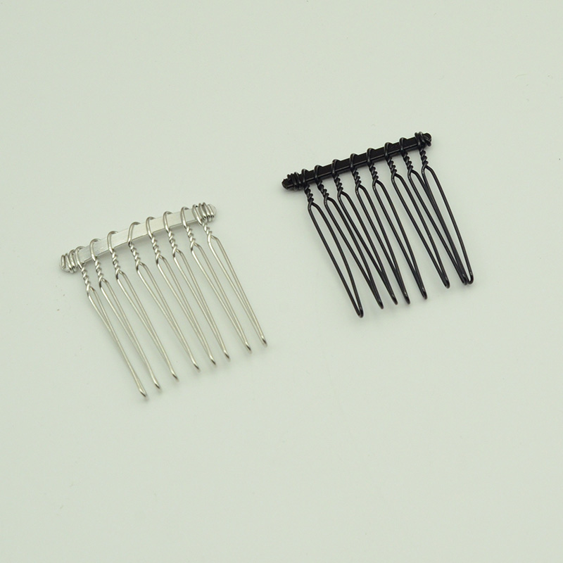 20PCS 8teeth Black Silver Plai - Jewelry Making For Kids recension och pris
