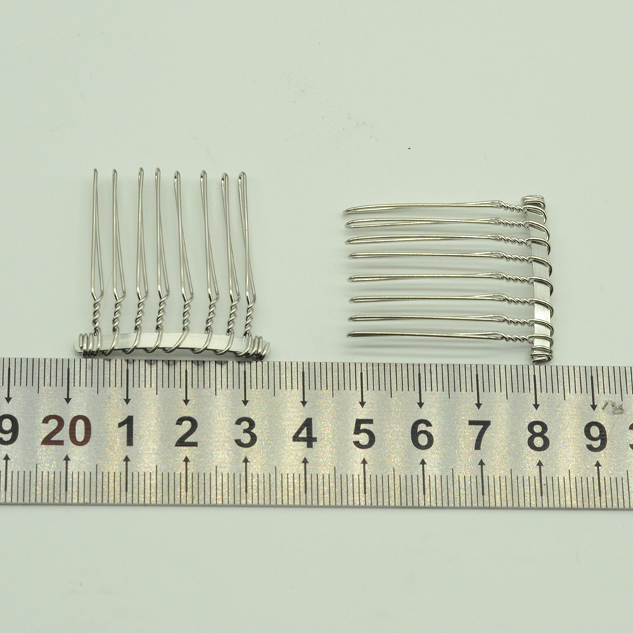 20PCS 8teeth Black Silver Plai - Jewelry Making For Kids recension och pris
