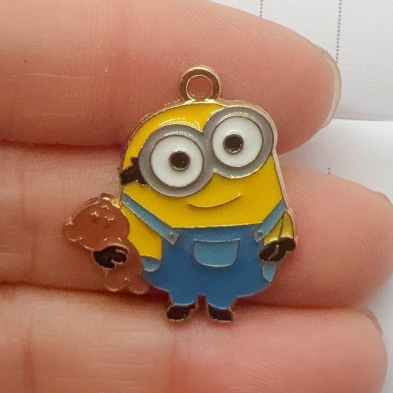10pcs alloy drip oil cartoon p - Jewelry Making Earrings recension och pris