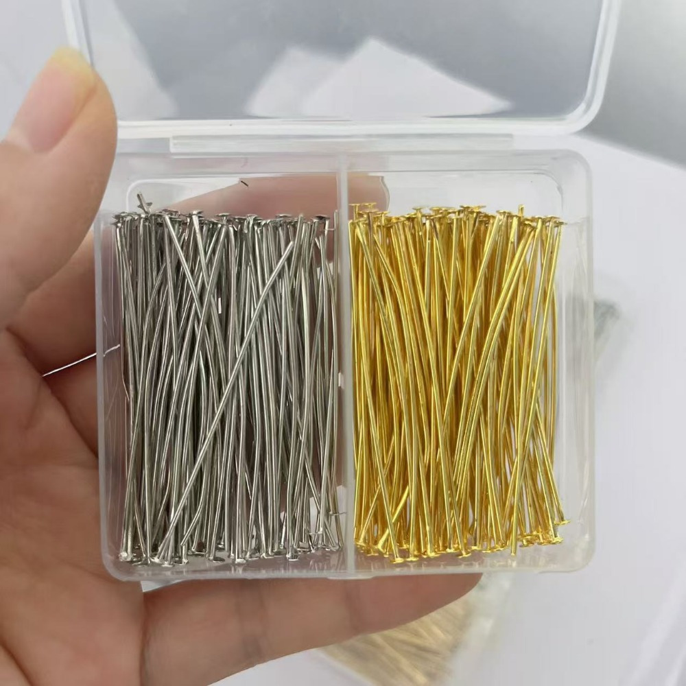 200pcs 30/40/50mm Iron-headed  - Jewelry Making Box recension och pris