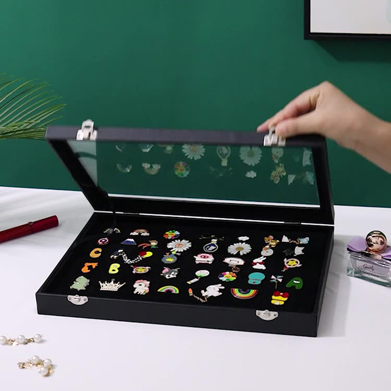 Pin Medal Display Case Badge S - Jewelry Making Box recension och pris