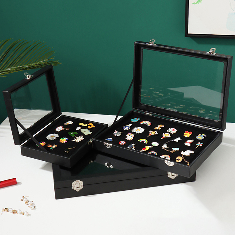 Pin Medal Display Case Badge S - Jewelry Making Box recension och pris