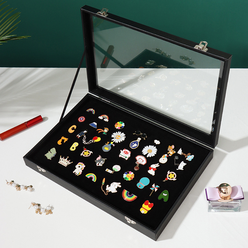 Pin Medal Display Case Badge S - Jewelry Making Box recension och pris