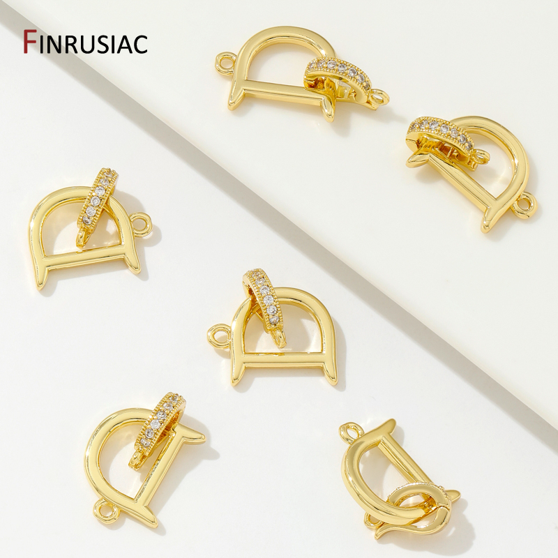 18K Gold Plated Brass Fastener - Jewelry Making Beads recension och pris