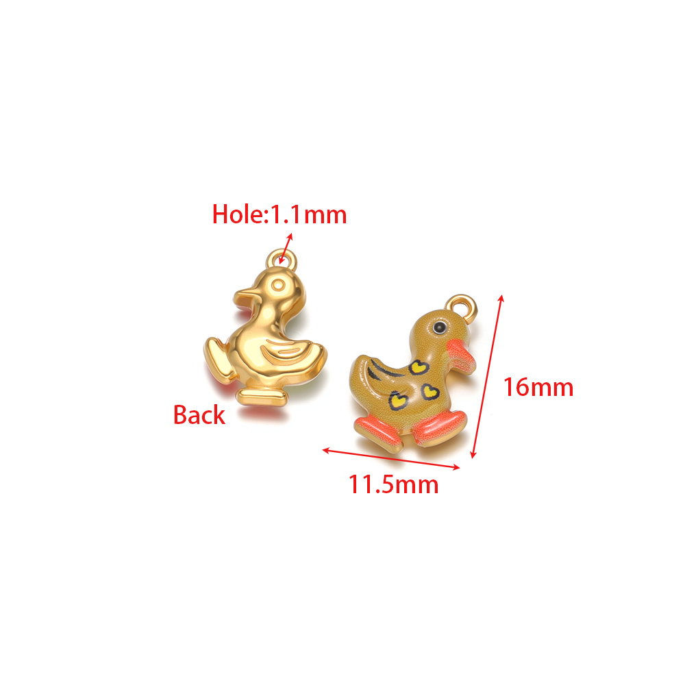 4pcs Stainless Steel Colorful  - Jewelry Making For Kids recension och pris