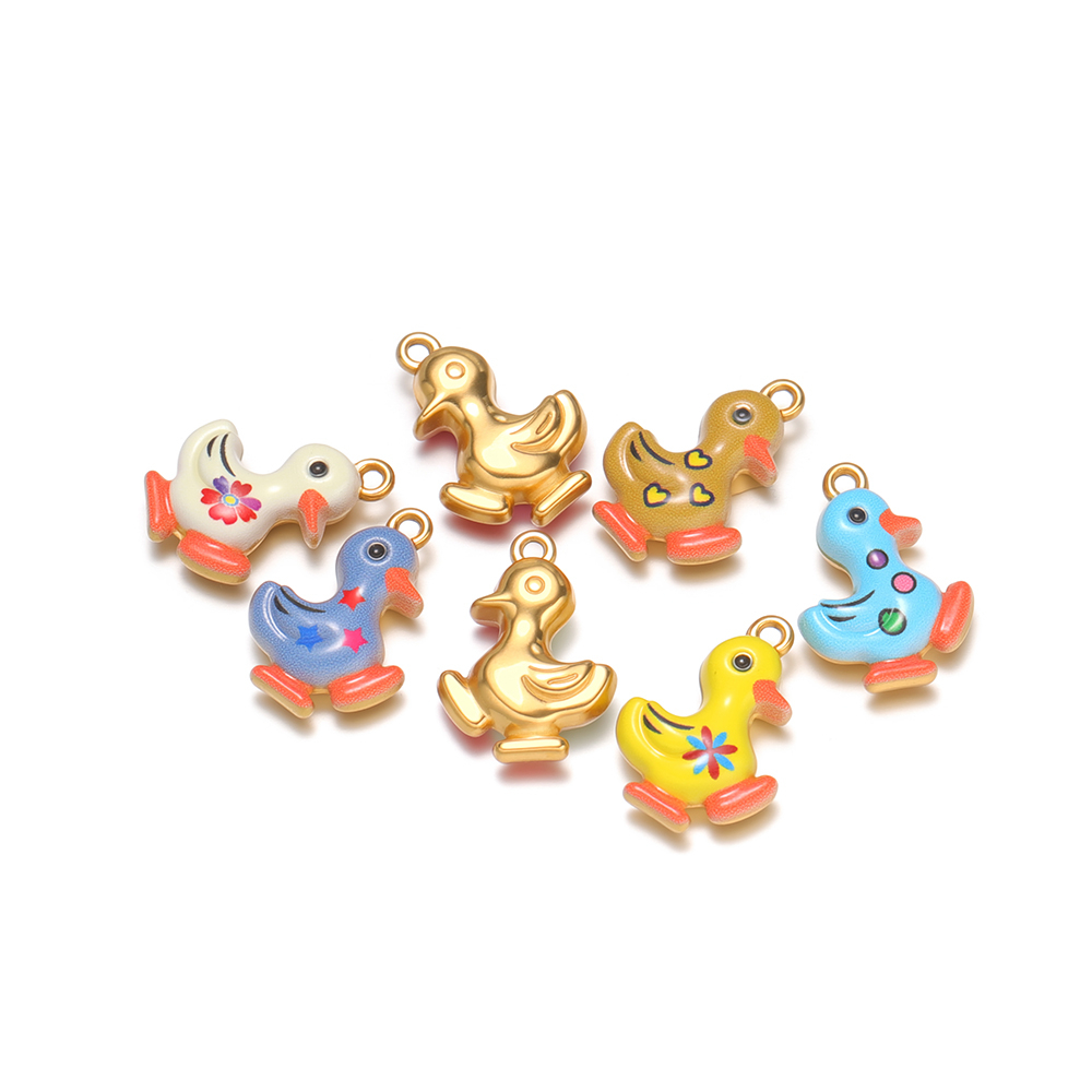 4pcs Stainless Steel Colorful  - Jewelry Making For Kids recension och pris