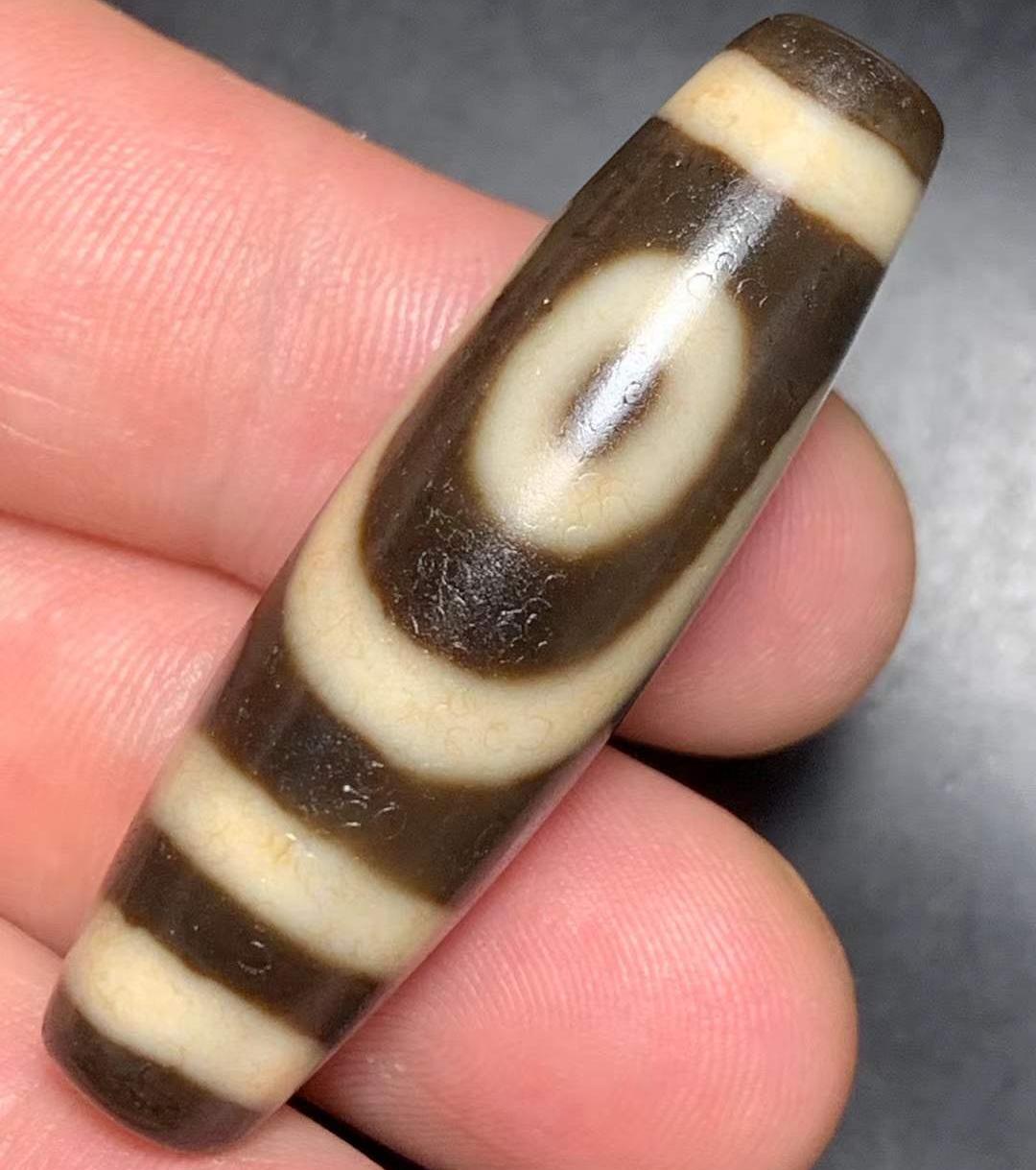 2 Eye  Tibentan Dzi Beads Two  - Jewelry Making Store recension och pris