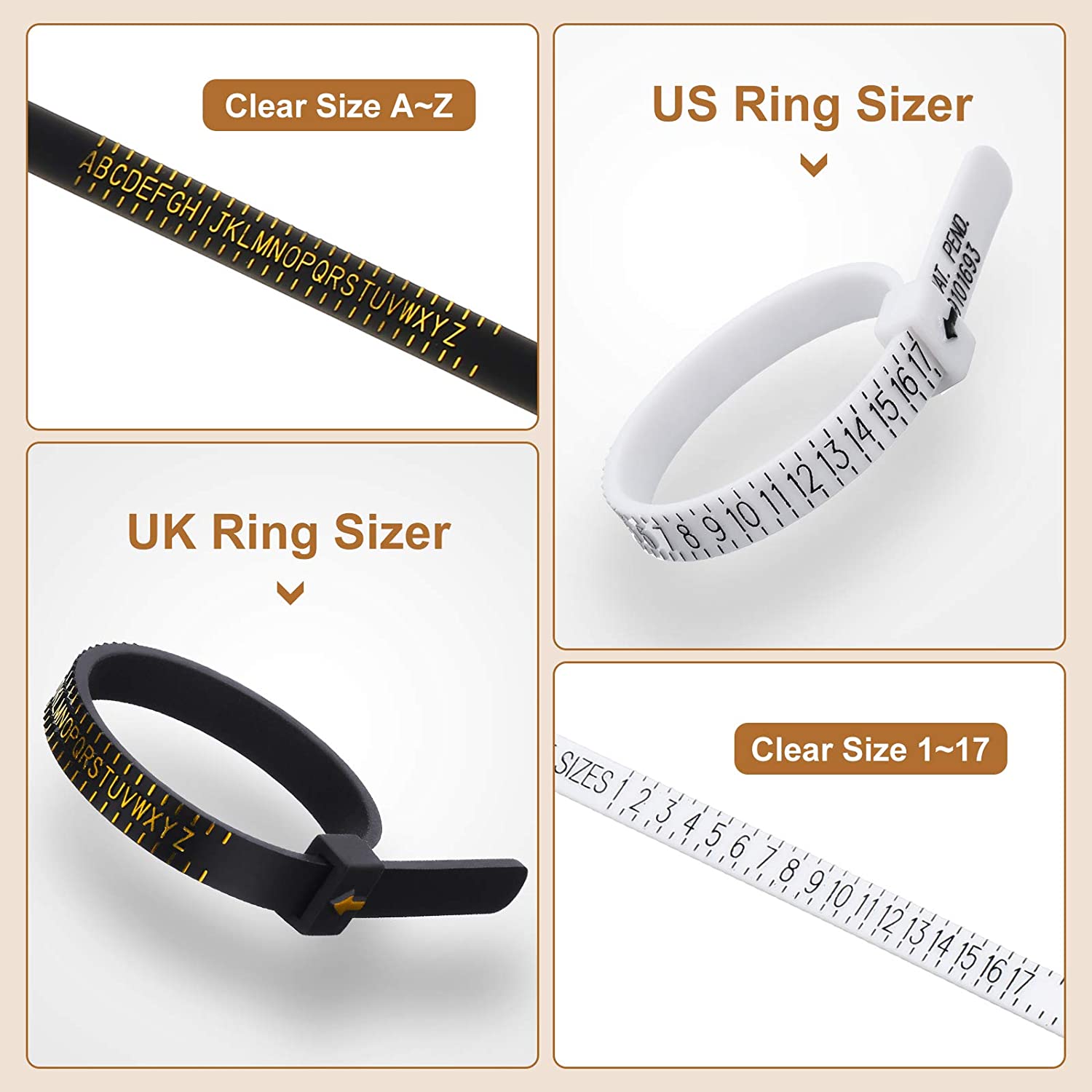 11 Pieces Of US UK Ring Mandre - Jewelry Making Anvil recension och pris