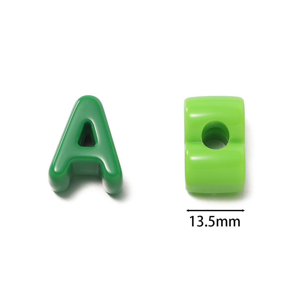 10pcs/lot Mixed Color Big Hole - Jewelry Making For Kids recension och pris