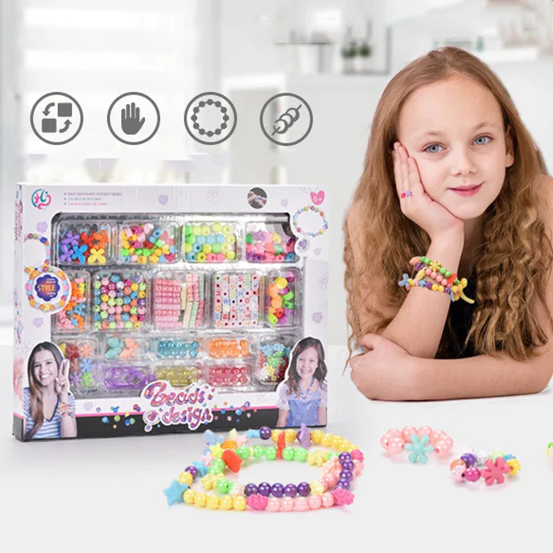 Girls DIY Bead Set Jewelry Mak - Jewelry Making For Kids recension och pris