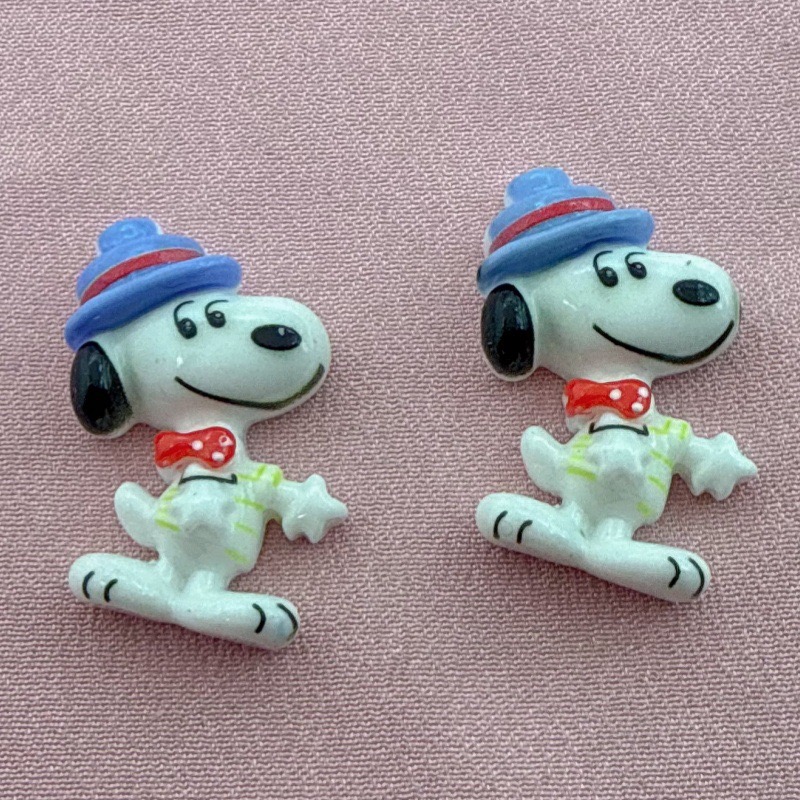 10pcs resin cute little dog pe - Jewelry Making Earrings recension och pris