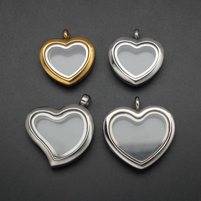24mm 30mm heart Floating Locke - Jewelry Making For Birthday Party recension och pris