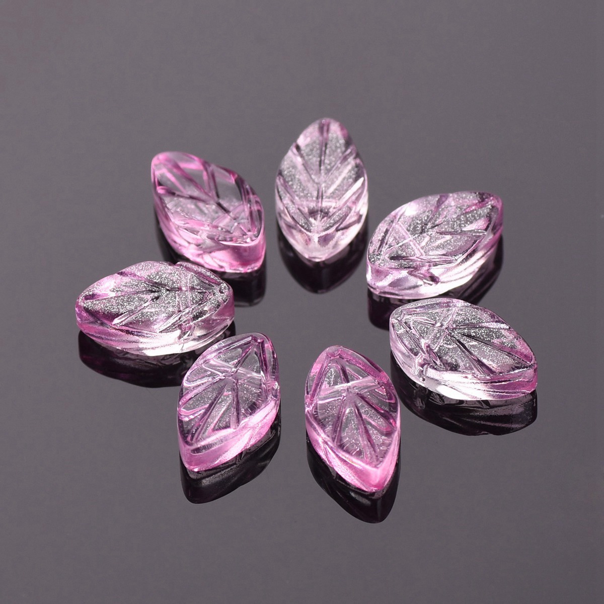20pcs 11x7mm Oval Leaf Shape C - Jewelry Making Drill recension och pris