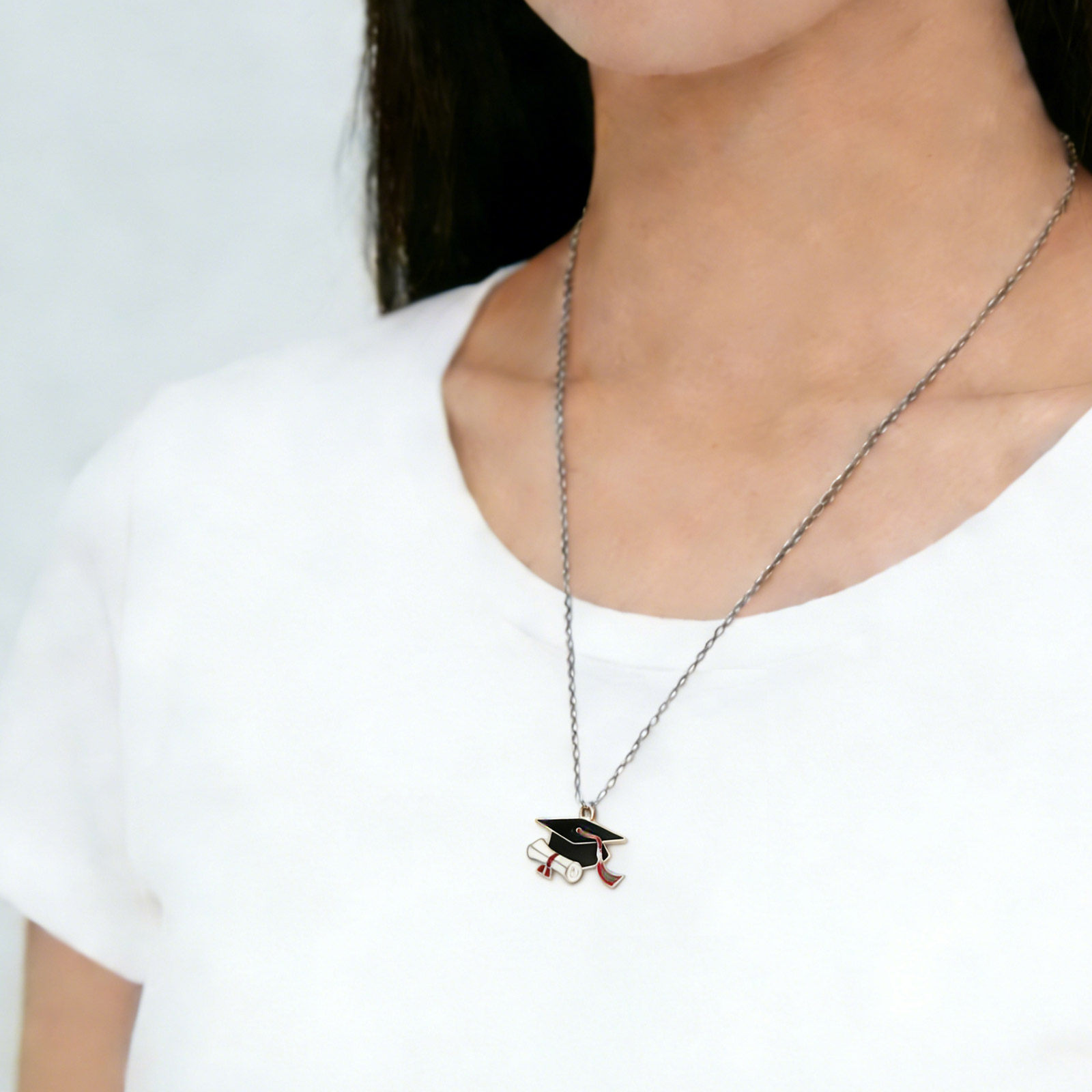 50Pcs Mini Grad Cap Charms All - Jewelry Making Diploma recension och pris
