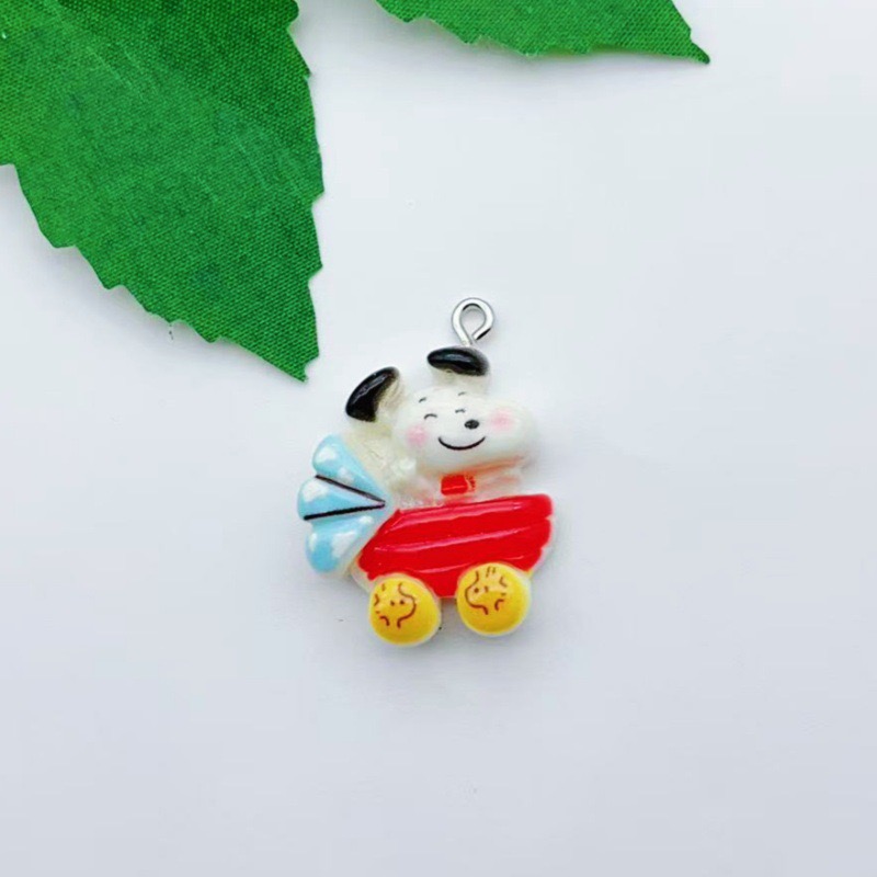 12pcs resin cartoon dog pendan - Jewelry Making Earrings recension och pris