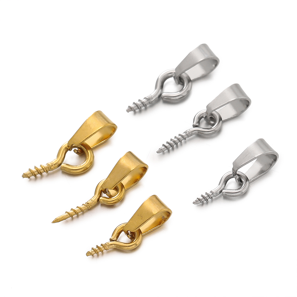 20pcs Stainless Steel Screw Ey - Jewelry Making Drill recension och pris