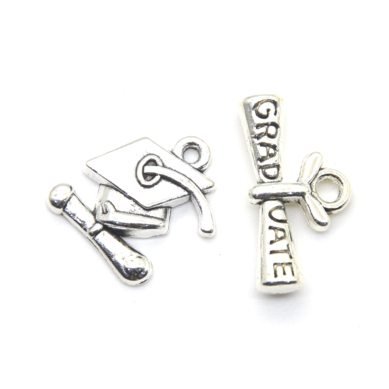 14pcs Mixed Graduation Cap Gra - Jewelry Making Diploma recension och pris