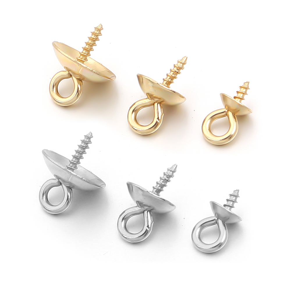 20pcs Stainless Steel Screw Ey - Jewelry Making Drill recension och pris