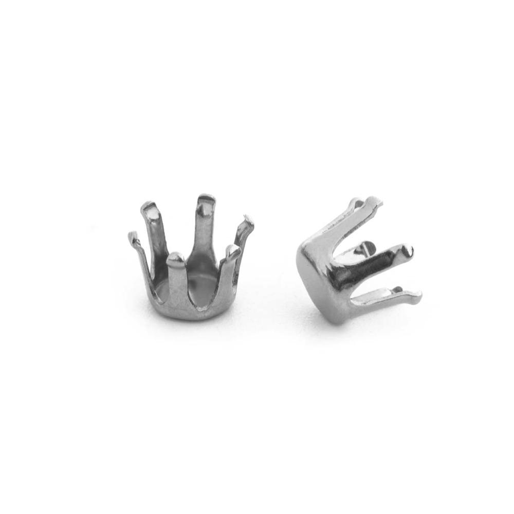 100pcs/Lot Stainless Steel Rou - Crystal Bead Mix recension och pris