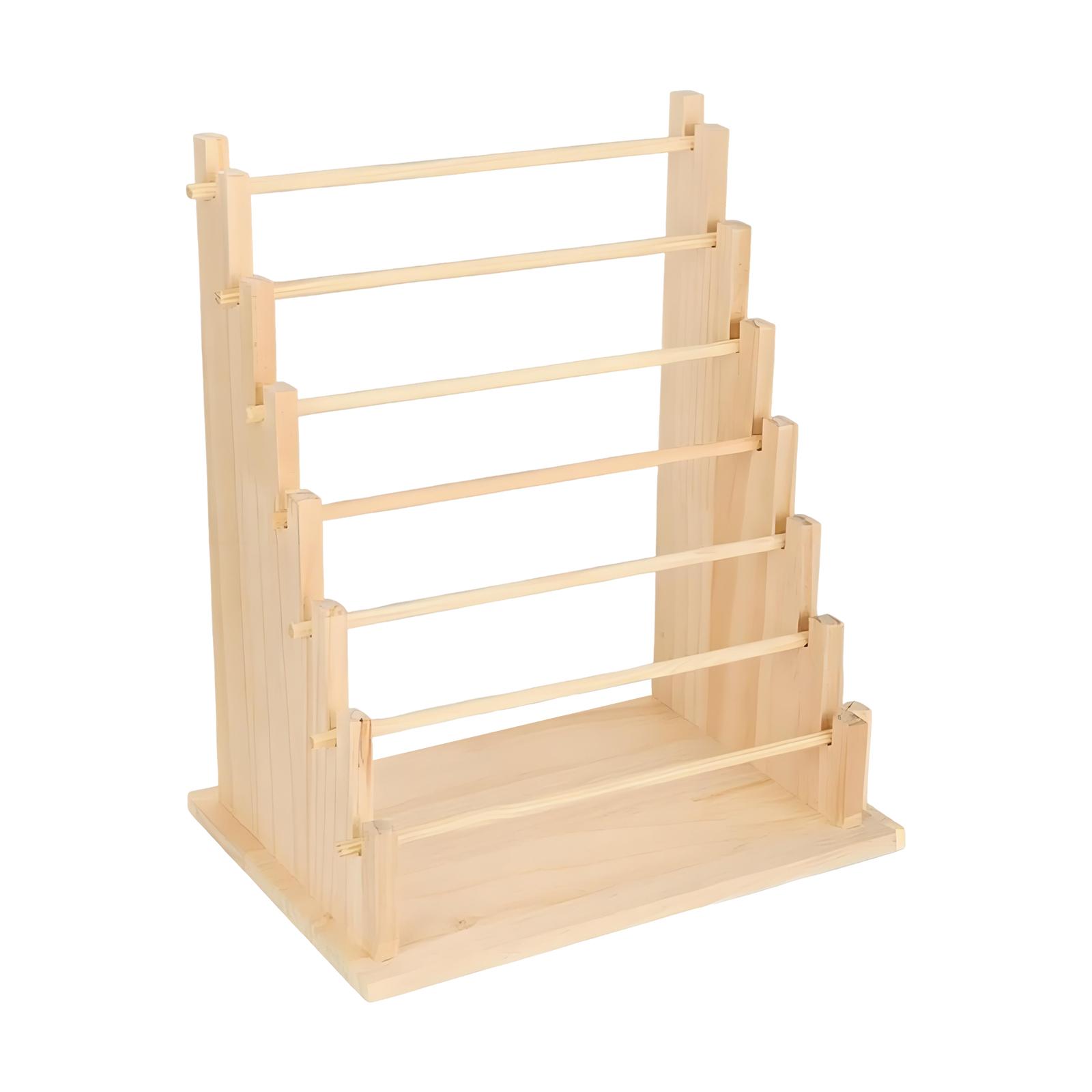 Wooden Ribbon Organizer Rack S - Jewelry Making Store recension och pris