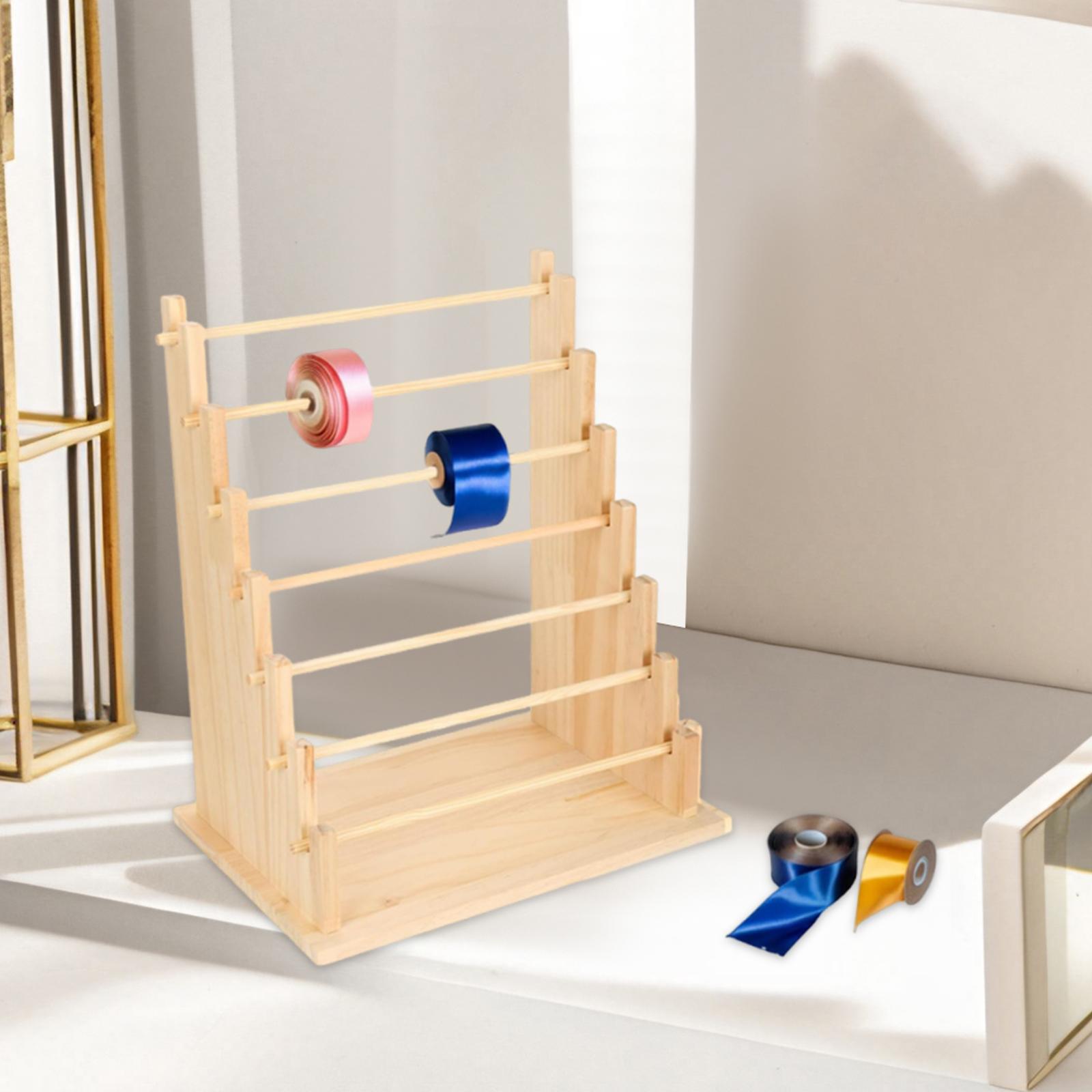 Wooden Ribbon Organizer Rack S - Jewelry Making Store recension och pris