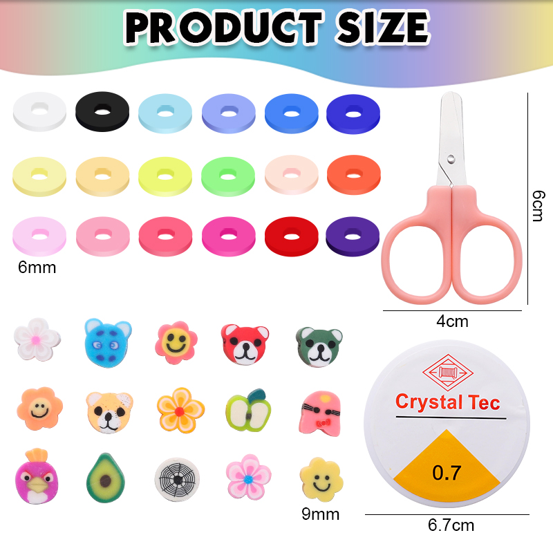 Clay Beads Bracelet Making Kit - Jewelry Making Kit For Beginners recension och pris