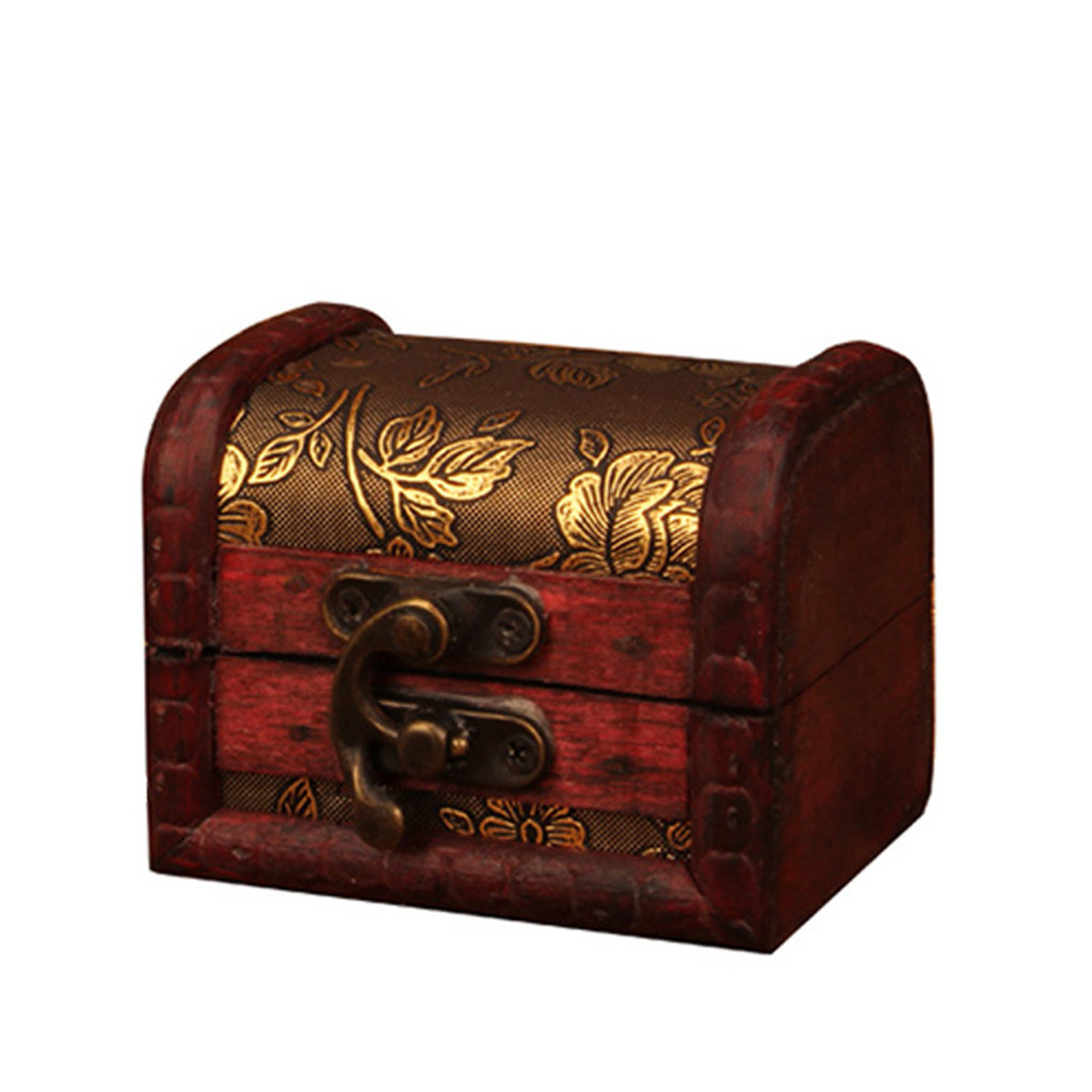 Chinese Style Vintage Wooden J - Jewelry Making Box recension och pris